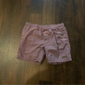 Full Court Men’s Hazy Purple Grey Elastic Waist Athletic Shorts Size M